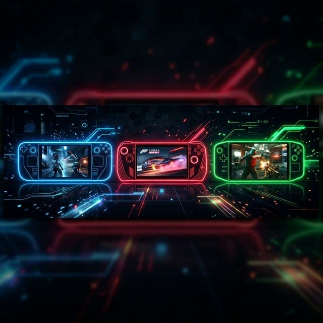 Steam Deck vs ROG Ally vs Legion Go — 2026 Taşınabilir PC Karşılaştırması