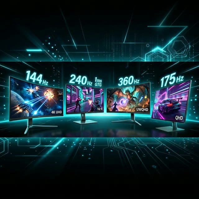 Oyun Monitörü Seçim Rehberi 2026 — Hz, Panel Tipi ve Çözünürlük
