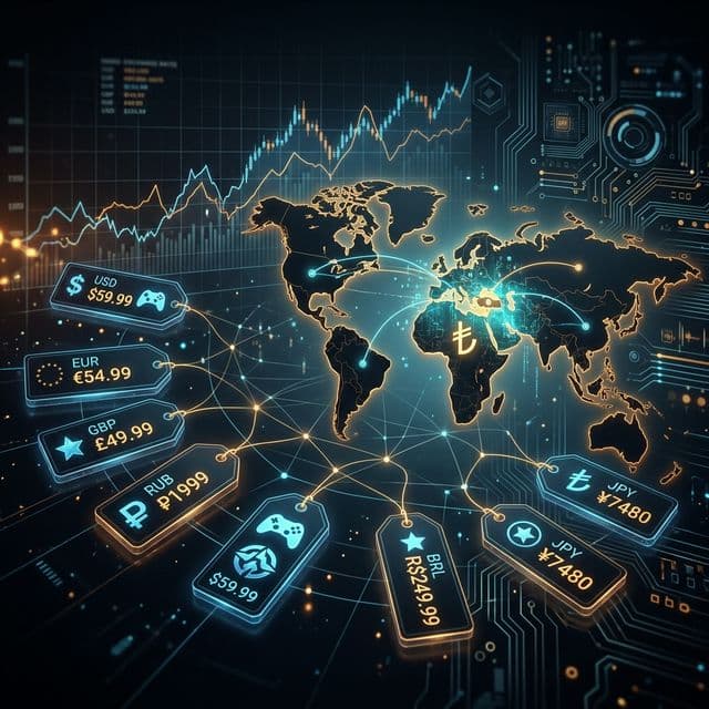 Türkiye'de Oyun Fiyatları Neden Artıyor? Bölgesel Fiyatlandırma Rehberi