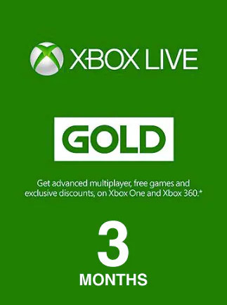 Xbox Live GOLD Subscription Card 3 Months - Xbox Live Key - LATAM
