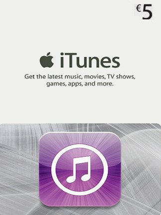 Apple iTunes Gift Card 5 EUR - iTunes Key - Belgium