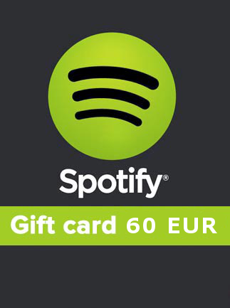 Spotify Gift Card 60 EUR - Spotify Key - GERMANY