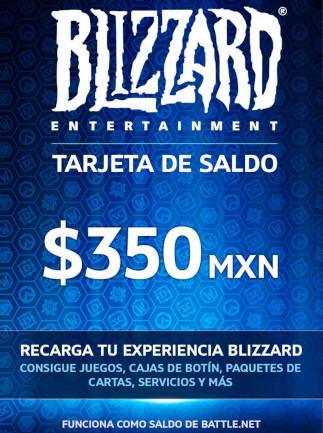 Blizzard Gift Card 350 MXN Battle.net - Mexico