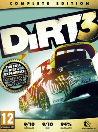 DiRT 3 Complete Edition Steam Key RU/CIS