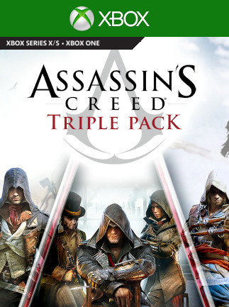 Assassin's Creed Triple Pack: Black Flag, Unity, Syndicate Xbox One - Xbox Live Key - CANADA