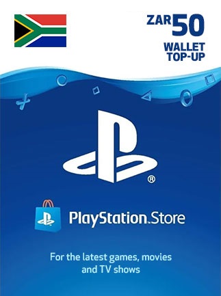 PlayStation Network Gift Card 50 ZAR - PSN South Africa