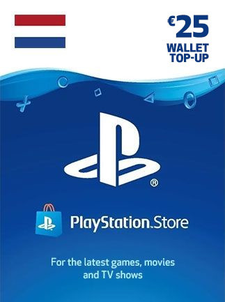 PlayStation Network Gift Card 25 EUR - PSN Netherlands