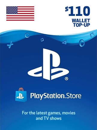 PlayStation Network Gift Card 110 USD - PSN Key - UNITED STATES