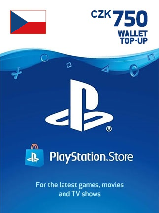 PlayStation Network Gift Card 750 CZK - PSN Czech Republic