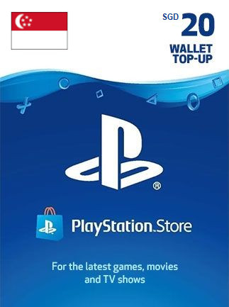 PlayStation Network Gift Card 20 SGD - PSN Key - SINGAPORE