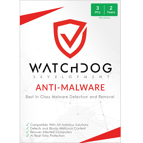 Watchdog Anti-Malware 3 PC 2 Years - Key - GLOBAL
