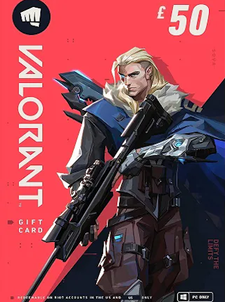 VALORANT Gift Card 50 GBP (PC) - Riot Key - UNITED KINGDOM