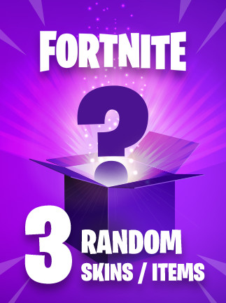 Random FORTNITE SKIN / ITEM 3 Keys (PC) - Epic Games Key - GLOBAL