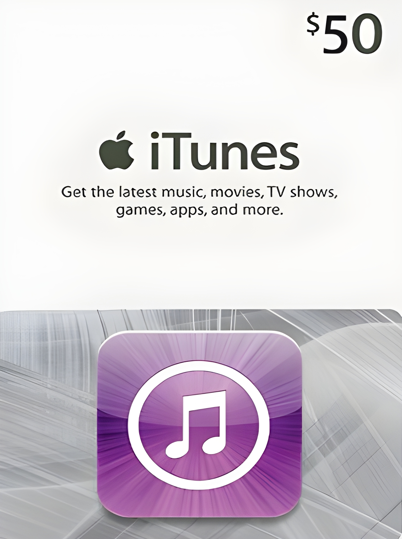 Apple iTunes Gift Card 50 USD - iTunes Key - United States