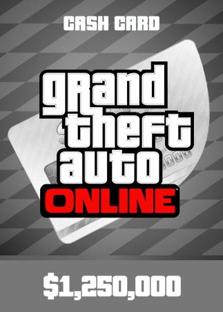 Grand Theft Auto Online: Great White Shark Cash Card 1 250 000 PC Rockstar Key GLOBAL