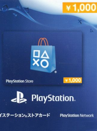 PlayStation Network Gift Card 1000 YEN - PSN Japan
