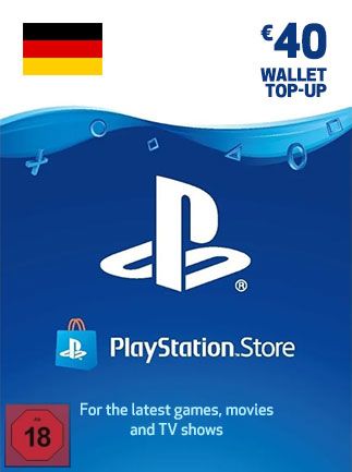 PlayStation Network Gift Card 40 EUR - PSN Germany