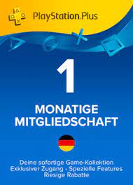 Playstation Plus Card 30 Days - PSN Germany