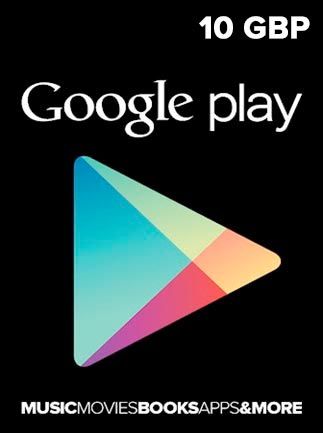 Google Play Gift Card 10 GBP - Google Play Key - United Kingdom