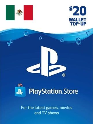 PlayStation Network Gift Card 20 USD - PSN Mexico