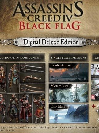 Assassin's Creed IV: Black Flag Digital Deluxe Edition - Ubisoft Connect -GLOBAL