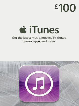 Apple iTunes Gift Card 100 GBP - iTunes Key - United Kingdom