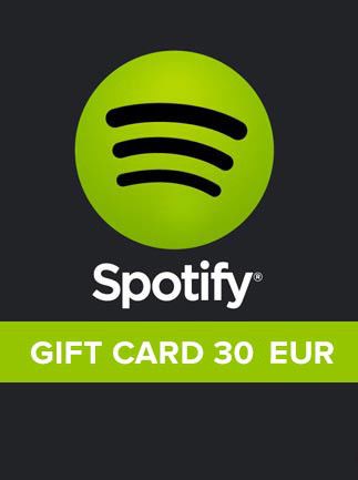 Spotify Gift Card 30 EUR - Spotify Key - GERMANY