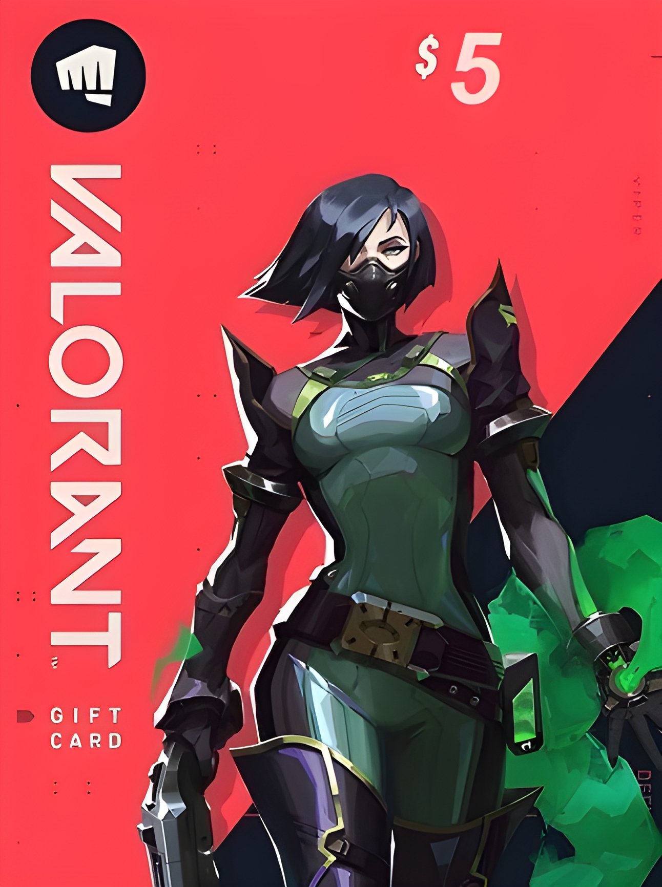 VALORANT Gift Card 5 USD (PC) - Riot Key - LATAM