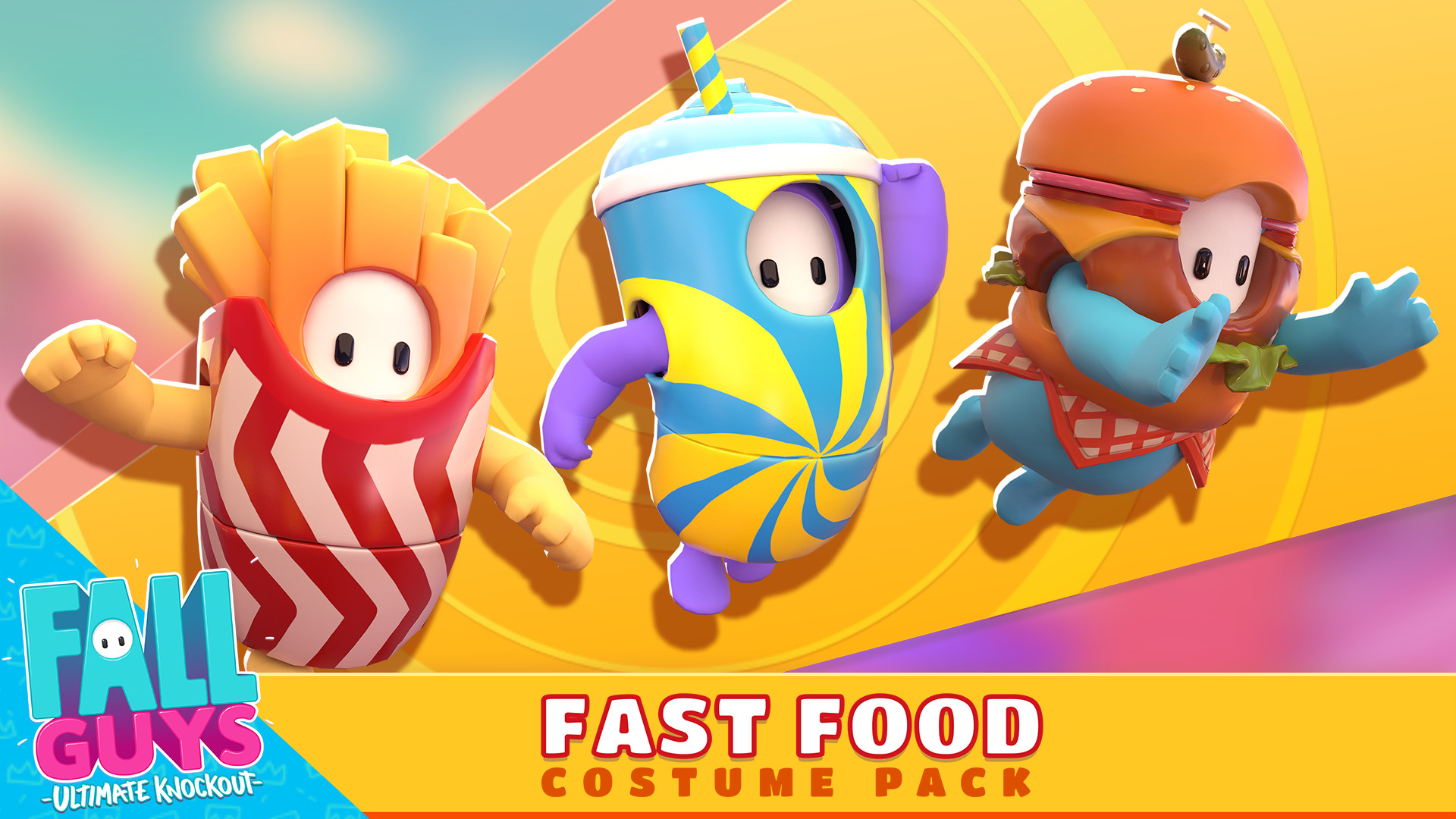 Fall Guys Ultimate Knockout Fast Food Costume Pack Steam Global