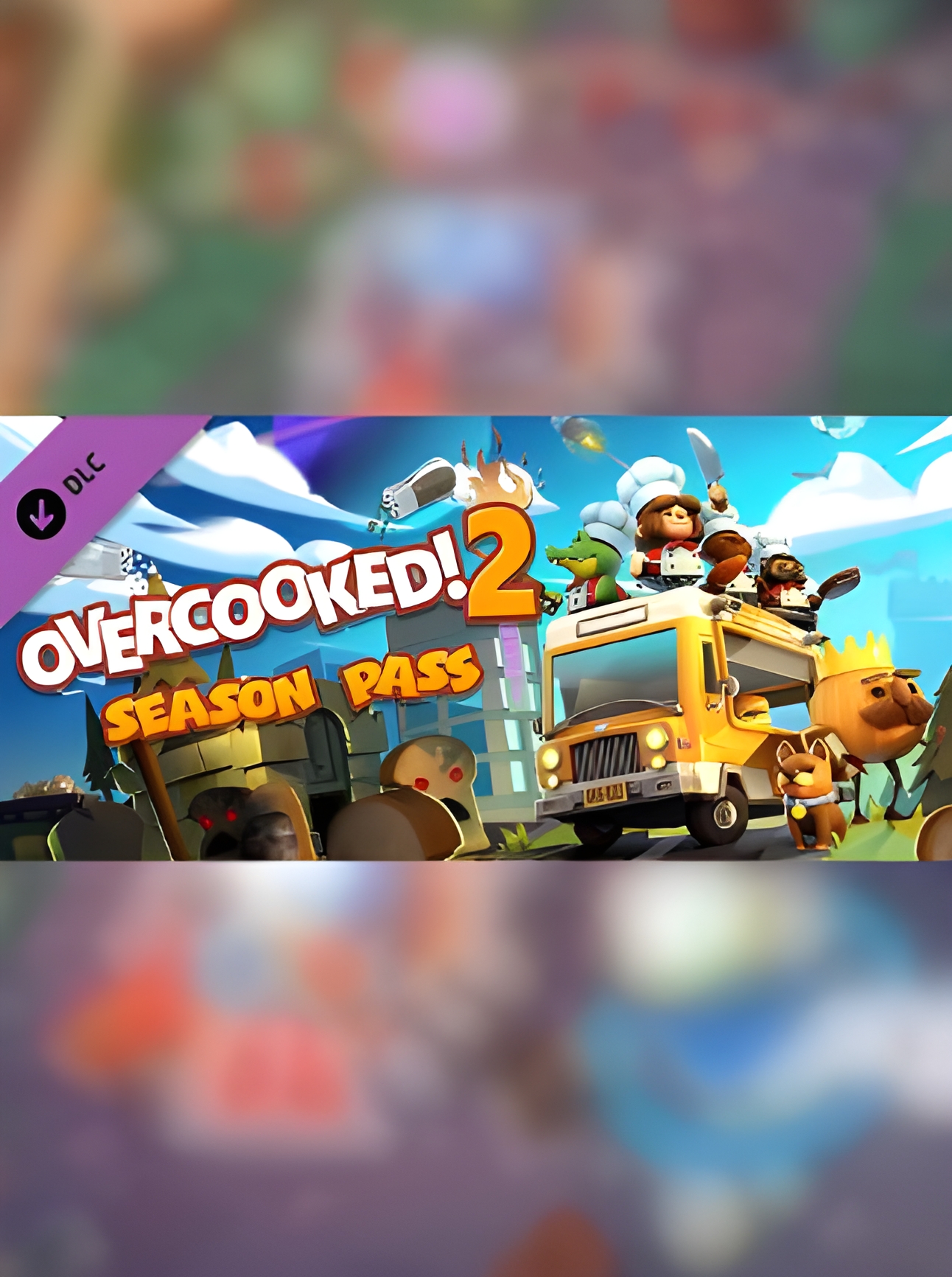 Overcooked! 2 - Season Pass Steam Key GLOBAL