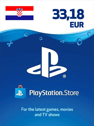 PlayStation Network Gift Card 33.18 EUR (250 HRK) - PSN Key - CROATIA