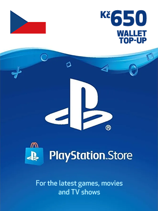 PlayStation Network Gift Card 650 CZK - PSN Key - CZECH REPUBLIC