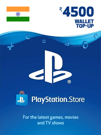PlayStation Network Gift Card 4500 INR - PSN Key - INDIA