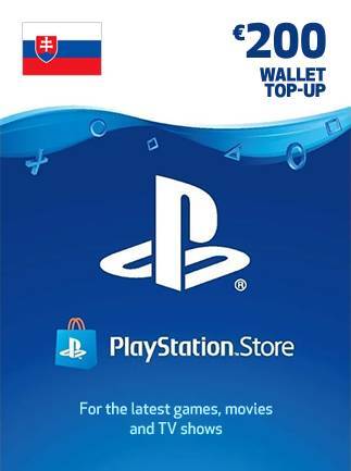 PlayStation Network Gift Card 200 EUR - PSN Key - SLOVAKIA
