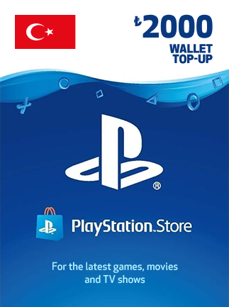 PlayStation Network Gift Card 2000 TRY - PSN Key - TURKEY