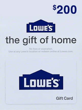 Lowe's 200 USD - Lowe's Key - UNITED STATES