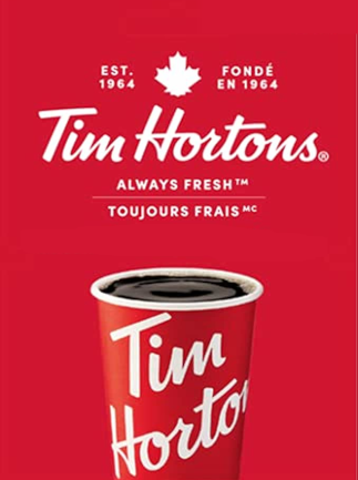 Tim Hortons 15 CAD - Key - CANADA