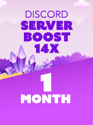 Discord Server Boost 14x 1 Month - Enez Software Key - GLOBAL