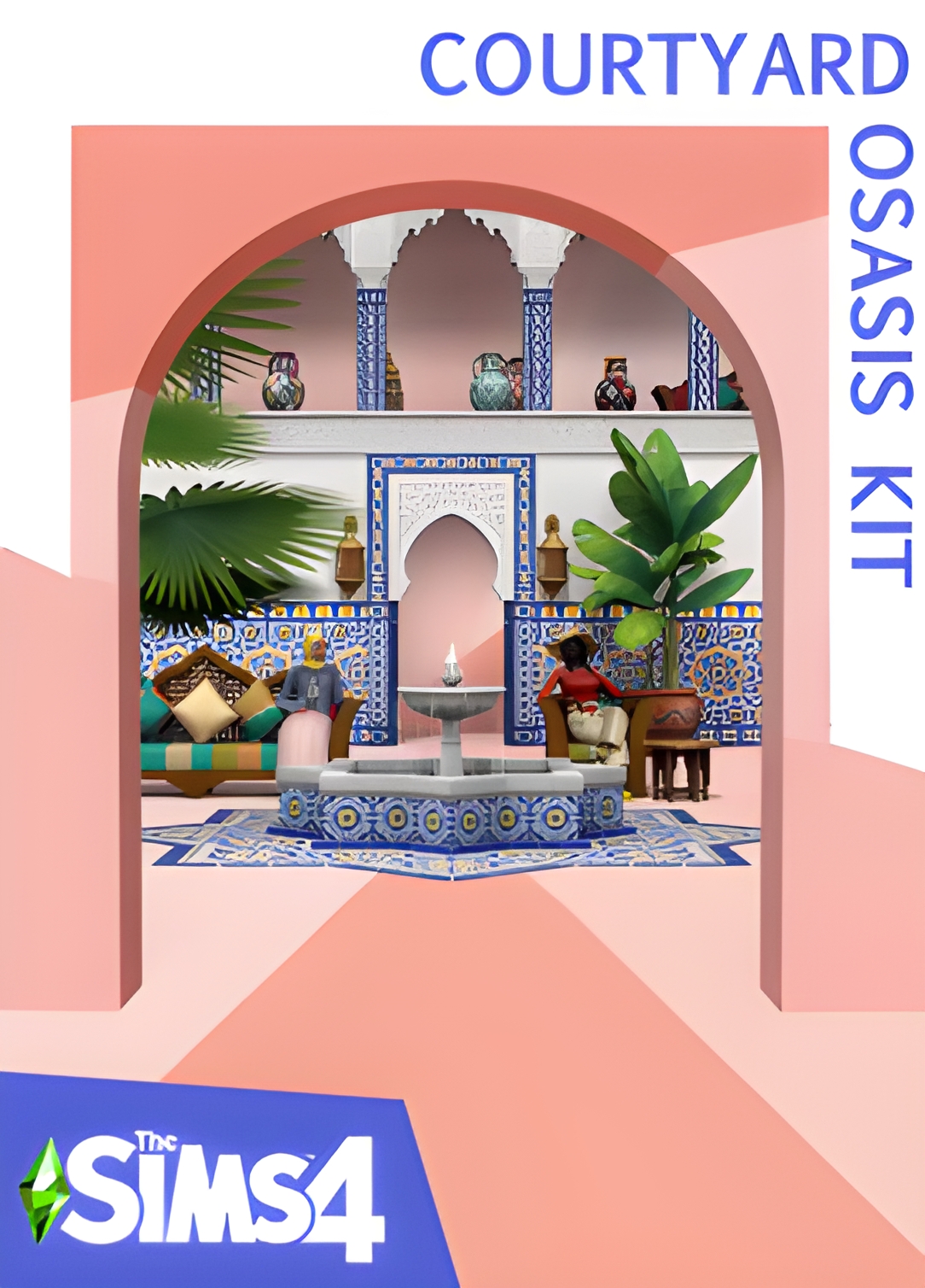 The Sims 4 Courtyard Oasis Kit Origin Global