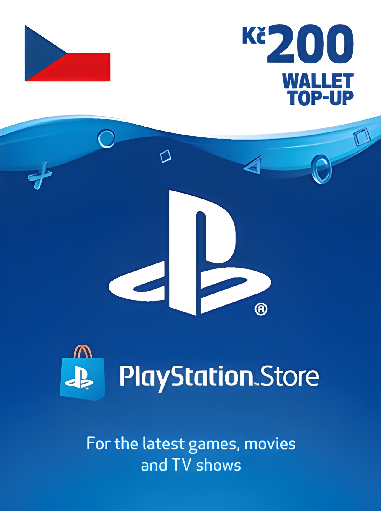 PlayStation Network Gift Card 200 CZK - PSN Key - CZECH REPUBLIC