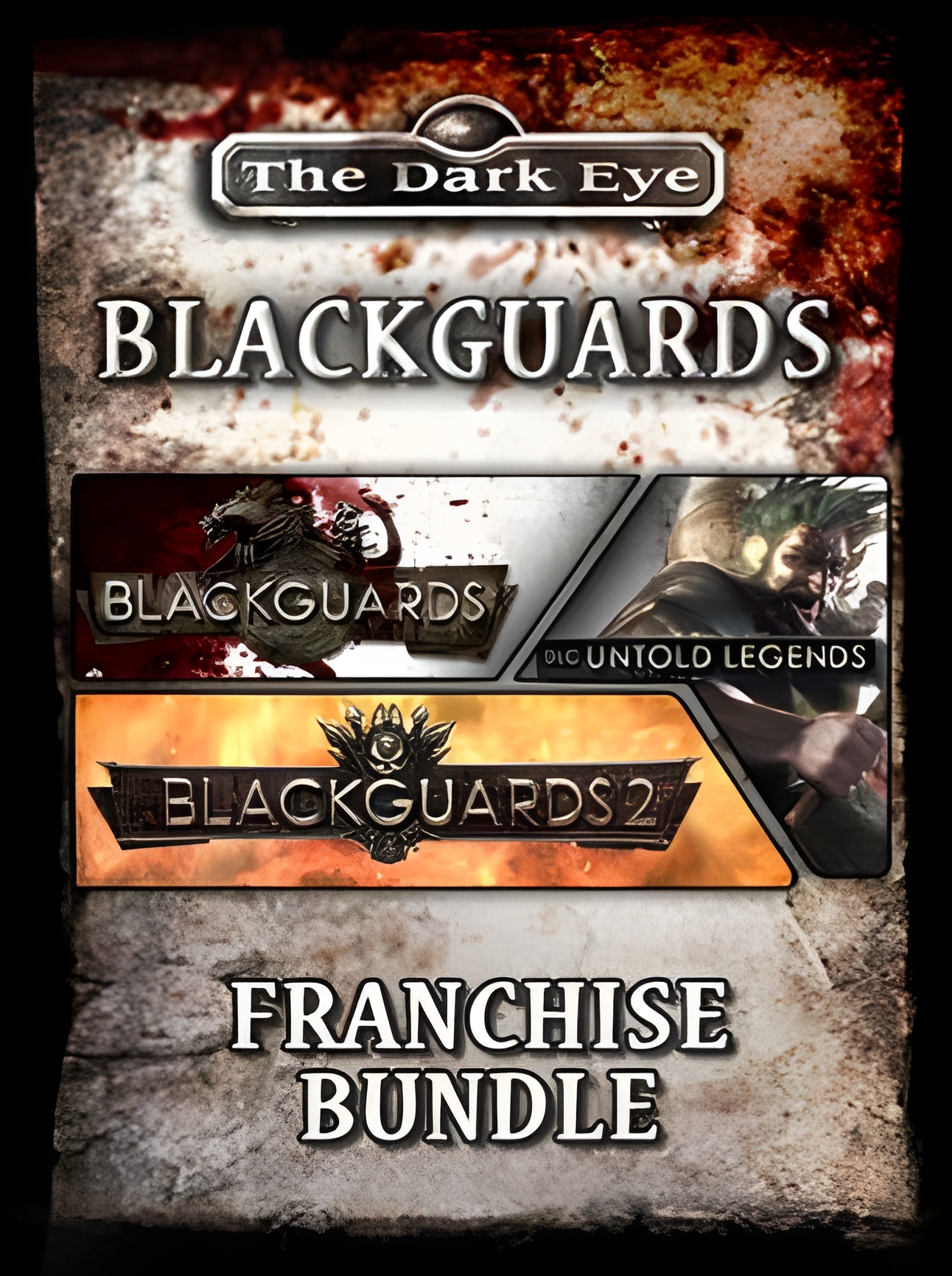 Blackguards Franchise Bundle Steam Key GLOBAL