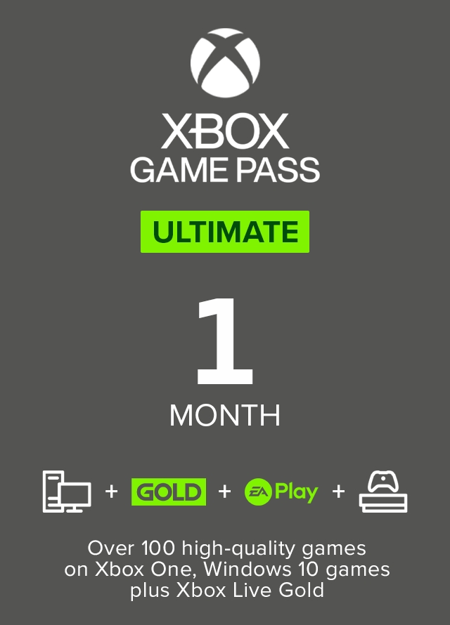 Xbox Game Pass Ultimate 1 Month - Xbox Live - United States