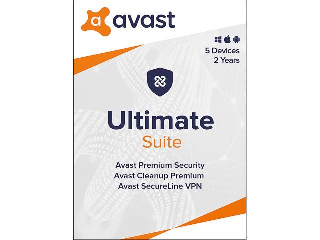 Avast Ultimate Bundle 2 Years 5 Devices Global