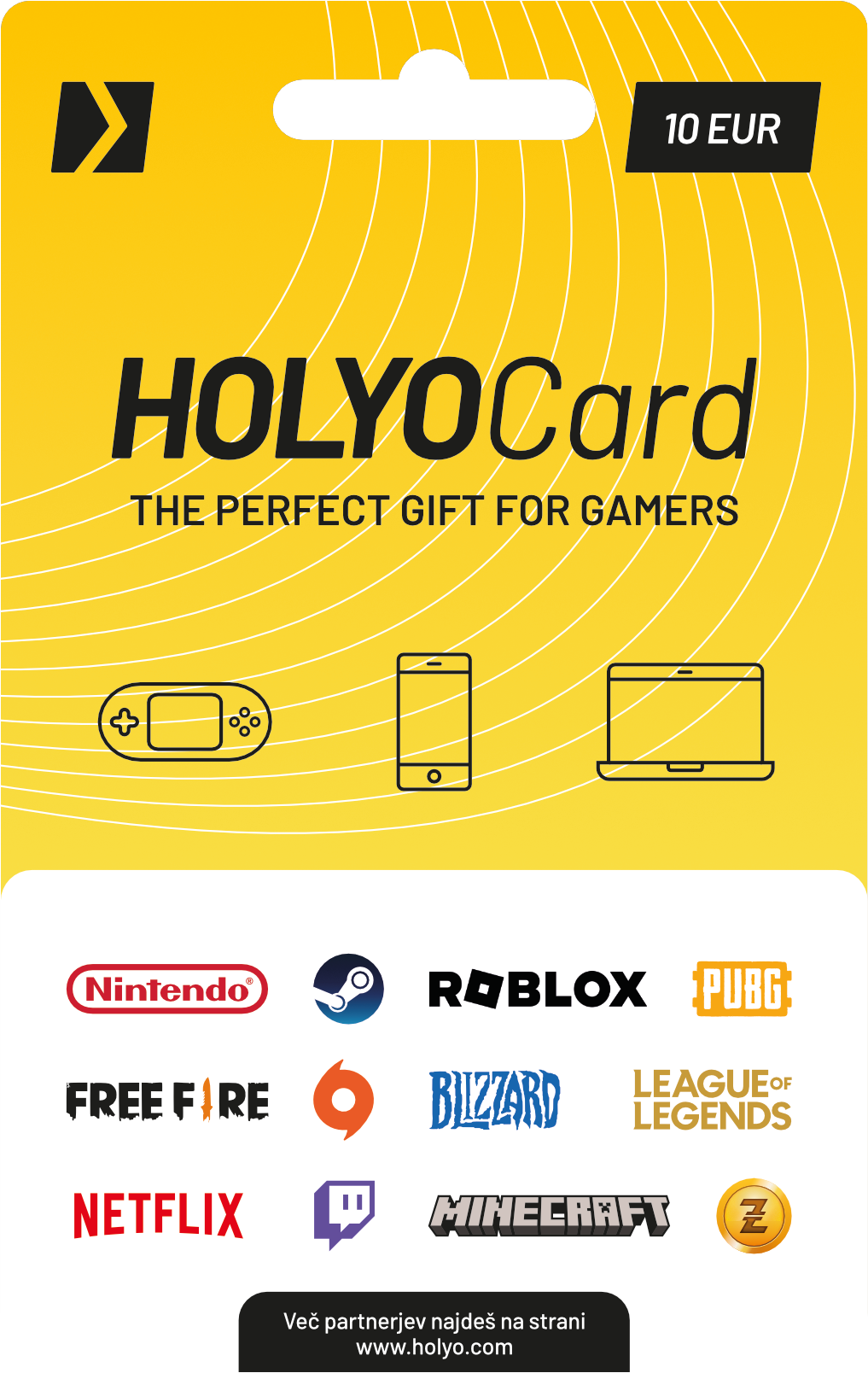 HOLYO Gift Card 10 EUR - HOLYOCARD - Europe