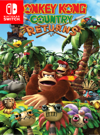 Donkey Kong Country Returns HD (Nintendo Switch) - Nintendo eShop Key - NORTH AMERICA