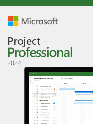 Microsoft Project 2024 | Professional (PC) - Microsoft Key - GLOBAL