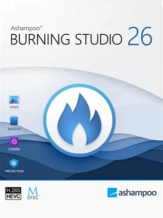 Ashampoo Burning Studio 26 (PC) (1 Device, Lifetime) - Ashampoo Key - GLOBAL
