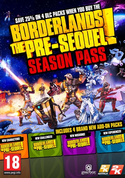 Borderlands The Pre Sequel Season Pass Steam EU