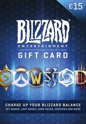 Blizzard Gift Card 15 GBP Battle.net - United Kingdom